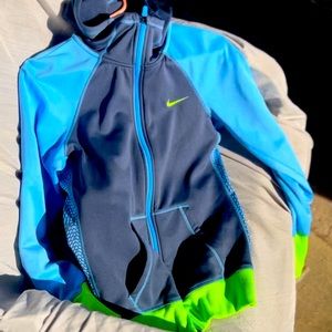 Nike fitted zipper jacket
